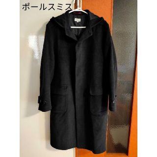 ポールスミス(Paul Smith)の[古着]PaulSmith フード付ウールロングコート Mサイズ(チェスターコート)