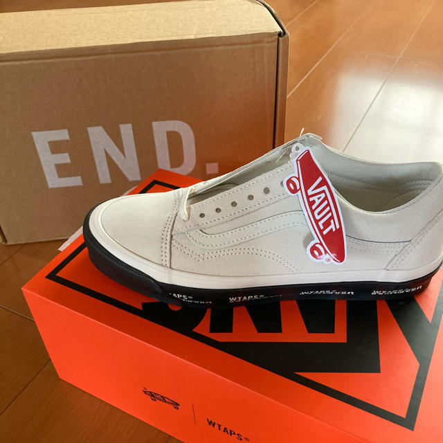 オフホワイトVANS × WTAPS OG OLD SKOOL LX 26.5㎝