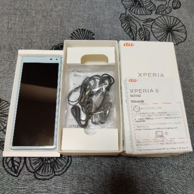 Xperia8 Blue simフリー