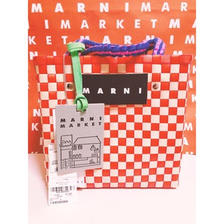マルニ(Marni)のMARNI ジャージーハンドル ピクニックバック 新品未使用(ハンドバッグ)