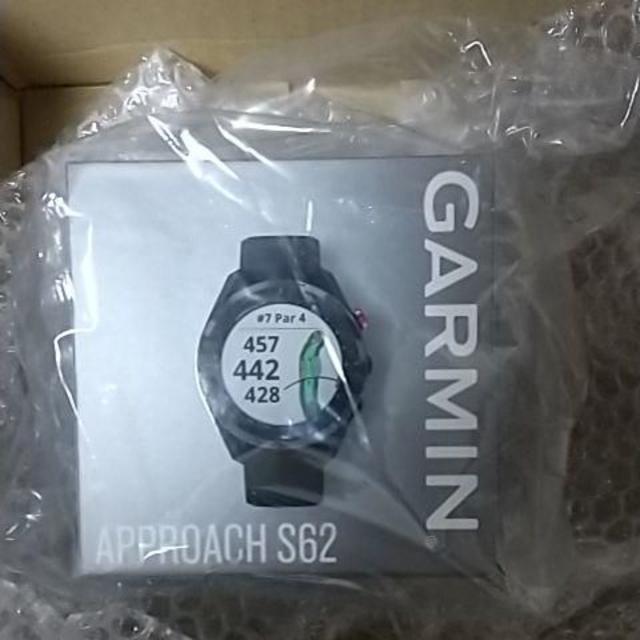 ガーミン（GARMIN） アプローチS62 Black 日本正規品　新品未開封 1