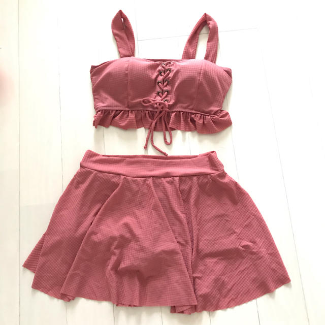くすみピンクのビキニ♡ レディースの水着/浴衣(水着)の商品写真