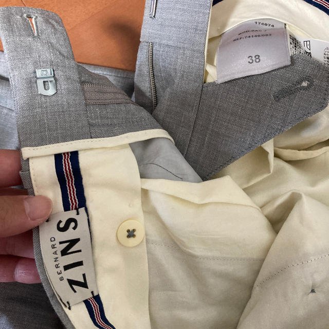 新品同様!BERNARD ZINS ベルナールザンス グレースラックス 38 新品同様!BERNARD ZINS ベルナールザンス グレースラックス 38