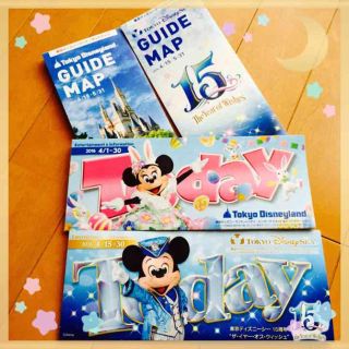 ディズニー(Disney)の最新♥ディズニーtoday＆MAP(印刷物)