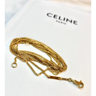 celine - セリーヌ セパラブルチェーン / ゴールドフィニッシュ ブラス