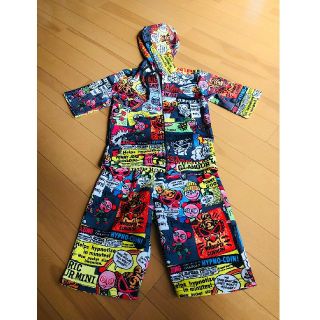 ヒステリックミニ(HYSTERIC MINI)のヒスミニ　セットアップ　子供服120(その他)