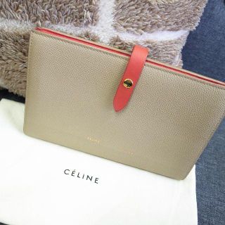 celine - 正規品☆セリーヌ ラージストラップ 長財布 マルチ ...