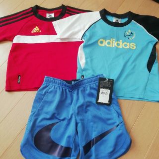 アディダス(adidas)の男の子スポーツウェア(Tシャツ/カットソー)