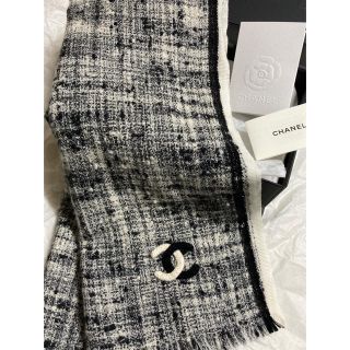 シャネル(CHANEL)の2017  シャネル　完売　希少　ココマーク  ツイード　マフラー　ストール(マフラー/ショール)