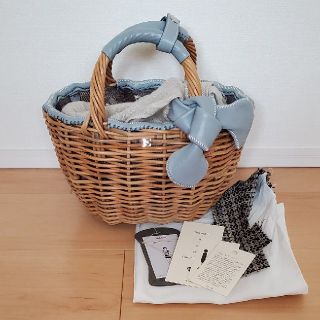 【美品】DRESSTERIOR ミンクかごバッグ