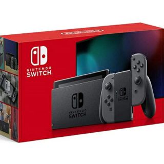 ニンテンドースイッチ(Nintendo Switch)の[300円OFFクーポン本日Switch グレー　任天堂　ニンテンドー　スイッチ(家庭用ゲーム機本体)