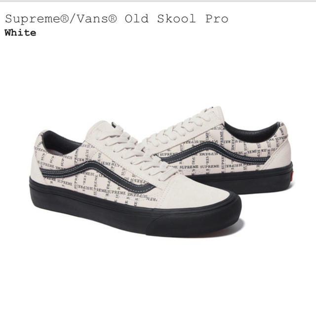 Supreme Vans Old Skool Pro シュプリームメンズ