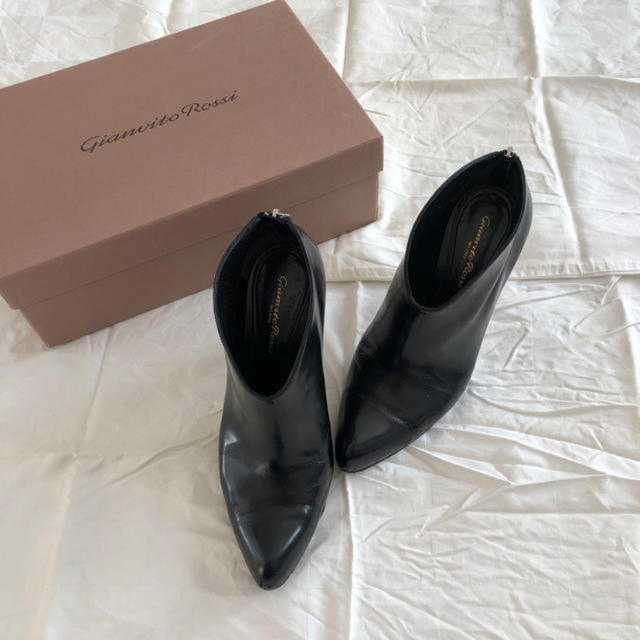 ◆美品◆gianvito rossiジャンビトロッシ ショートブーツ38 24