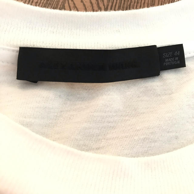 Alexander Wang(アレキサンダーワン)のアレキサンダーワン　バーコード　Tシャツ　Alexander Wang メンズのトップス(Tシャツ/カットソー(半袖/袖なし))の商品写真