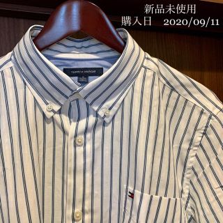 トミーヒルフィガー(TOMMY HILFIGER)の定価¥11,000  Tommy Hilfiger ストライプシャツ(シャツ)