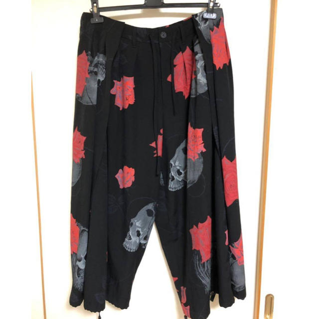 誠実 Yohji Yamamoto スカルローズ ラップバルーンパンツ yamamoto