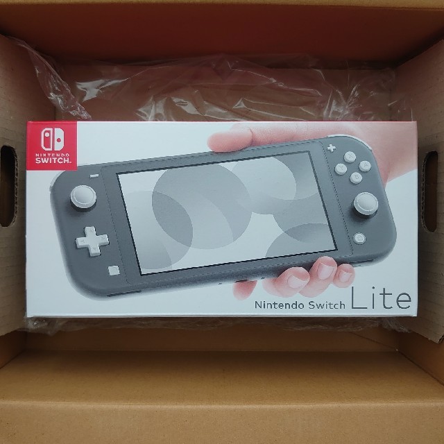 Nintendo Switch(ニンテンドースイッチ)のNintendo Switch Liteグレー エンタメ/ホビーのゲームソフト/ゲーム機本体(家庭用ゲーム機本体)の商品写真