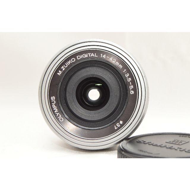OLYMPUS(オリンパス)のOLYMUS M.ZUIKO 14-42mm EZ #2840P スマホ/家電/カメラのカメラ(レンズ(ズーム))の商品写真
