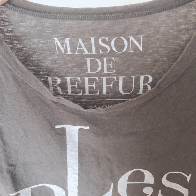 Maison de Reefur(メゾンドリーファー)のメゾンドリーファー　Tシャツ　 レディースのトップス(Tシャツ(半袖/袖なし))の商品写真