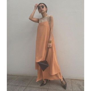 アメリヴィンテージ(Ameri VINTAGE)のameri vintage  MEDI LADY LAYERED DRESS(ロングワンピース/マキシワンピース)