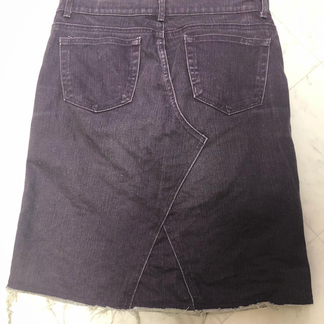 JOHNBULL(ジョンブル)のDungarees デニムスカート　パープル レディースのスカート(ひざ丈スカート)の商品写真