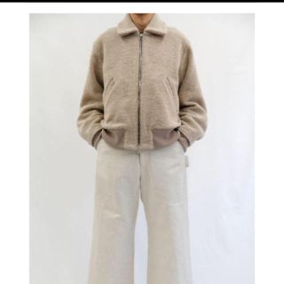 サンシー(SUNSEA)のURU 18aw ボアジャケット　3(ブルゾン)