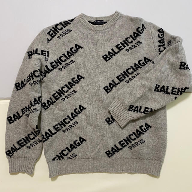 Balenciaga(バレンシアガ)のバレンシアガ　ロゴ　セーター メンズのトップス(ニット/セーター)の商品写真