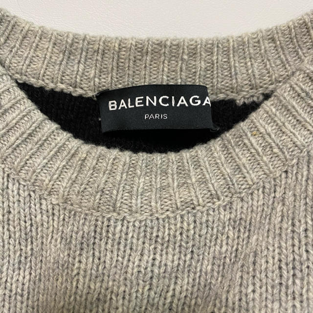 Balenciaga(バレンシアガ)のバレンシアガ　ロゴ　セーター メンズのトップス(ニット/セーター)の商品写真