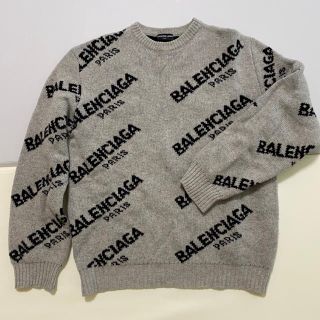 バレンシアガ(Balenciaga)のバレンシアガ　ロゴ　セーター(ニット/セーター)