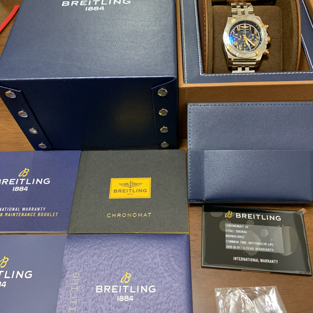 BREITLING(ブライトリング)の【超美品】ブライトリング　クロノマット　44 メンズの時計(腕時計(アナログ))の商品写真