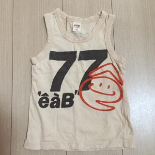 エーアーベー(e.a.B)のeaBノースリーブ100(Tシャツ/カットソー)