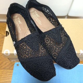 トムズ(TOMS)のTOMS☆レーススリッポン(スリッポン/モカシン)