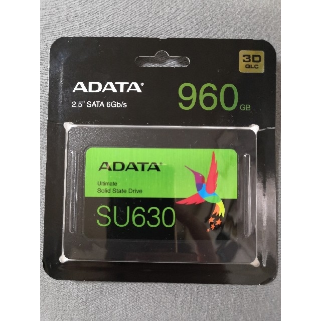 【追跡あり送料無料】ADATA SU630 960GB 新品・未開封A-DATAスマホ/家電/カメラ