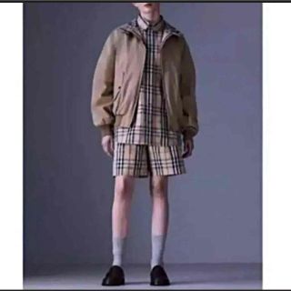 バーバリー(BURBERRY)の最高級 美品 ビンテージ バーバリー プローサム  オーバーサイズ ドリズラー(ブルゾン)