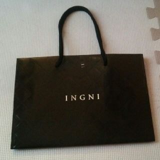 イング(INGNI)のINGNI ショッピングバック(ショップ袋)