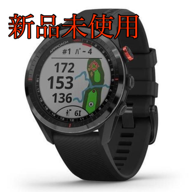 GARMIN(ガーミン) ゴルフナビ GPS Approach S62 ブラック まもなく販売