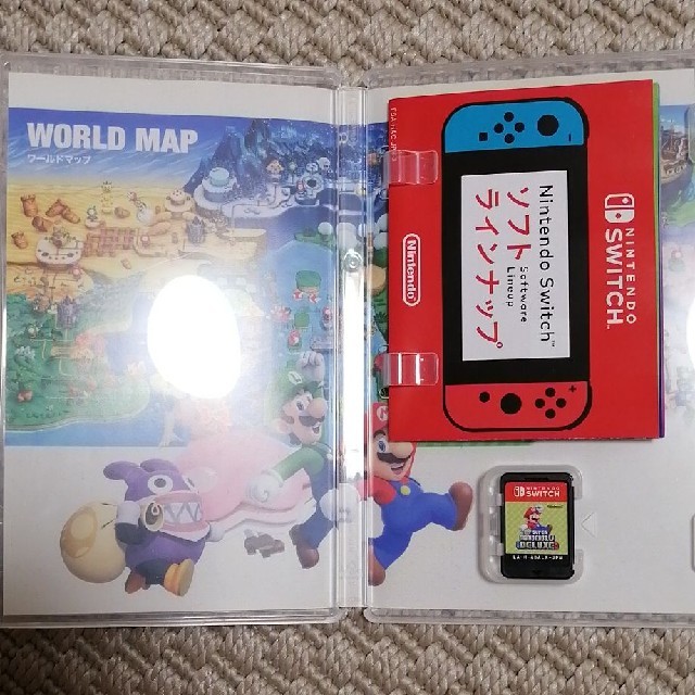 Nintendo Switch(ニンテンドースイッチ)のNew スーパーマリオブラザーズ U デラックス Switch エンタメ/ホビーのゲームソフト/ゲーム機本体(家庭用ゲームソフト)の商品写真