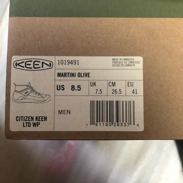 KEEN LTD 防水　トレッキングブーツ　8.5 26.5cm シティズン