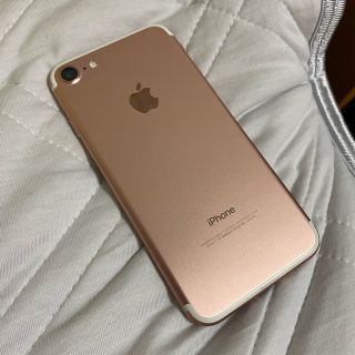 アップル(Apple)のしのたま様専用　iPhone7 32G ローズゴールド　SIMフリー(スマートフォン本体)