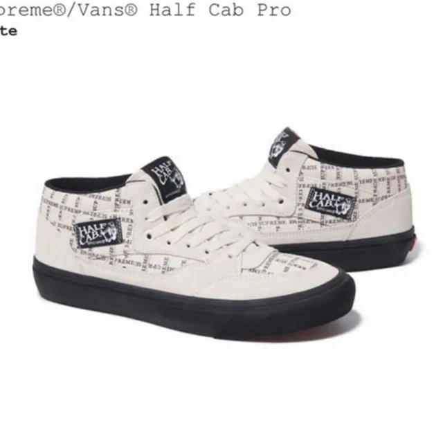 Supreme(シュプリーム)のSupreme Vans Half Cab Pro メンズの靴/シューズ(スニーカー)の商品写真