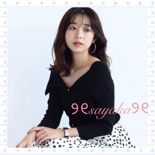 ジャスグリッティー(JUSGLITTY)の🌸新作🌸💗JUSGLITTY💗2wayセーラーカラーリブニット(ニット/セーター)