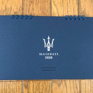 MASERATI 2020卓上カレンダー(ノベルティグッズ)