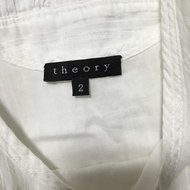 theory(セオリー)の値下げ！theory☆白マキシワンピース レディースのワンピース(ロングワンピース/マキシワンピース)の商品写真