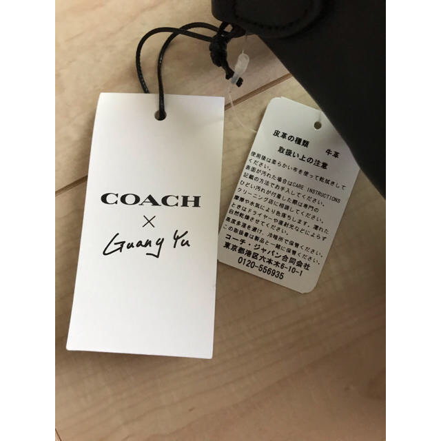 COACH コーチ お札入れ 財布 Guang Yuコラボ 二つ折り財布