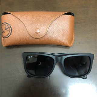 レイバン(Ray-Ban)のレイバン JUSTIN ラバーブラック　RB4165F 622/8G(サングラス/メガネ)