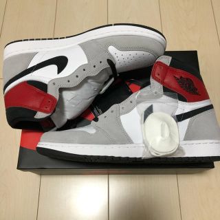 ナイキ(NIKE)のNIKE AIR JORDAN 1 HI OG smoke grey 28.5(スニーカー)