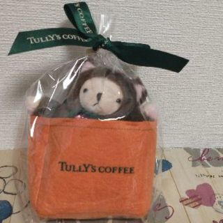 タリーズコーヒー(TULLY'S COFFEE)のタリーズ　秋限定　ミニテディ　シャ・マロン　ハロウィン　テディベア　ぬいぐるみ(ぬいぐるみ)