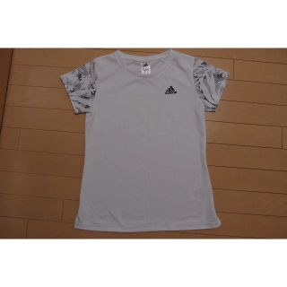 アディダス(adidas)のadidas アディダス　Tシャツ　白　climalite(Tシャツ(半袖/袖なし))