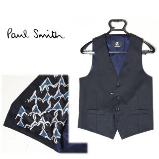 PaulSmith ポールスミス　ジレ　スーツベスト　花柄