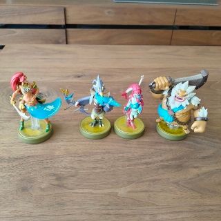 ニンテンドウ(任天堂)のゼルダアミーボamiibo 四人の英傑　リーバル/ダルケル/ウルボザ/ミファー(ゲームキャラクター)